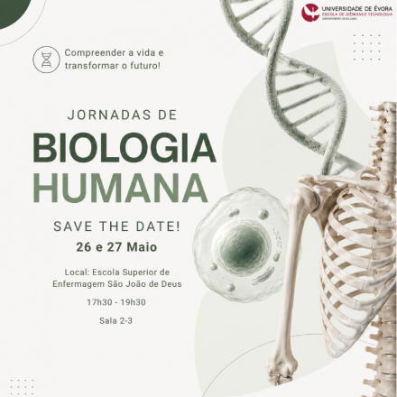 Jornadas de Biologia Humana na Universidade de Évora